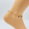 Gold ankle chain GS05227-4D