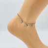 Silver ankle chain G106-7A