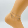 Silver ankle chain G106-10A