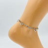 Silver ankle chain G106-12A