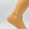 Silver ankle chain GA1710-7A