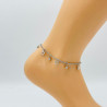 Silver ankle chain GA1710-8A