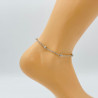 Silver ankle chain GA1710-13A