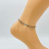 Silver ankle chain GA1710-16A