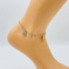 Silver ankle chain GS05214A