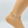 Silver ankle chain GS05220A