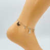 Silver ankle chain GS05224-2A