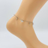 Silver ankle chain GS05227-2A