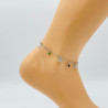 Silver ankle chain GS05227-4A