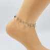 Silver ankle chain GS05227-6A