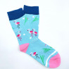 Flamingo-Socken