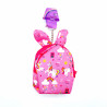 Lot porte-clés pochette licorne rose