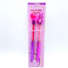 Lot 2 stylos filles Licorne et Cœur