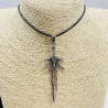 Fantasy steel necklace boys Sword