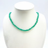 Collana in cristallo fine Verde