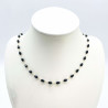 Balinese pearl necklace GN18-19N Black