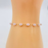 Pulsera de cuentas balinesas GN18-19B Rosa