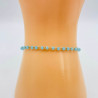 Bracelet perles balinaises GN18-47B Bleu