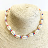 Cowrie shell necklace France