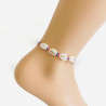 Shell anklet chain France