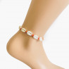 Shell anklet chain Spain