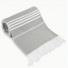 Dark grey fouta towel