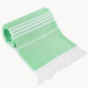 Asciugamano verde fouta