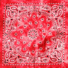 Bandana dégradé rouge