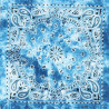 Bandana dégradé bleu