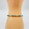 Bracelet perles balinaises GN18-31B TURQUOISE