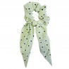 Chouchou foulard vert