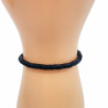 Bracelet Heishi fin noir