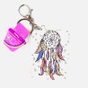 Dream-catcher key-ring mirror