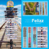 Bracelets tendance 28 tubes (Présentoir)