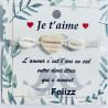 Pulseras "Je t'aime" Ternura