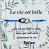 Bracciali della tenerezza "La vie est belle