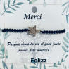 Braccialetti "Grazie" di tenerezza