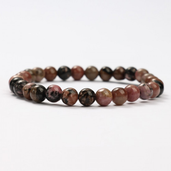 G151-09 Bracelets minéraux Rhodonite