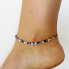 Sodalite ankle chain