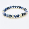 G151-44 Bracelets minéraux Sodalite