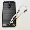 Forever" phone jewelry purple