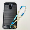 Forever friends" phone jewelry blue cowries