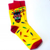 Socken afrikanische Maske