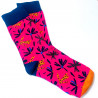 Chaussettes fleurs