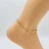 Gold ankle chain GA1710-14D