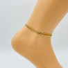 Gold ankle chain GA1710-17D