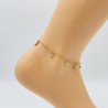 Gold ankle chain GS05212D